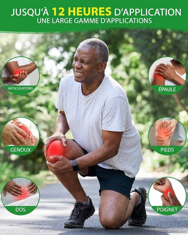 Patchs de soulagement de la douleur StopDouleur™ - Pack de 42 Patchs